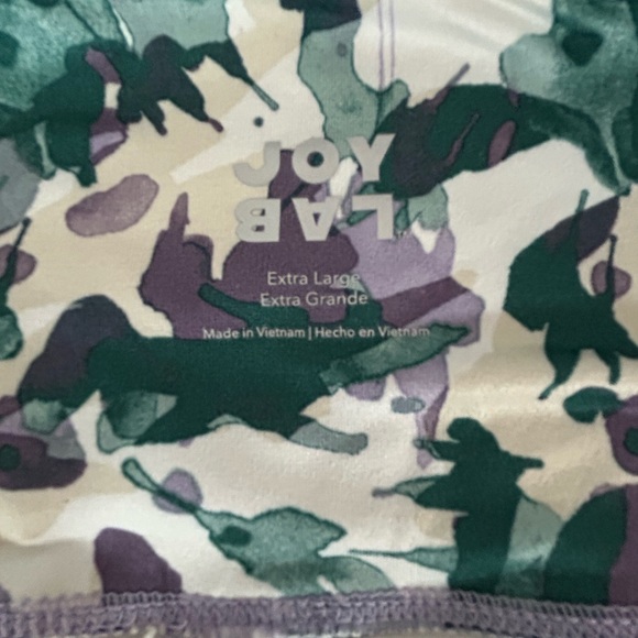 Joy, lab leggings, lavender, and abstract design, tie-dye women - Picture 3 of 5